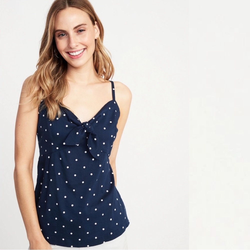 Polka dot tank top
